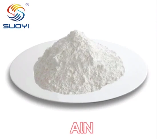 Suoyi Elevata purezza 99,9% Aln Polvere di nitruro di alluminio Polvere per ceramica Ain Polvere Prezzo di fabbrica Alta qualità Cina Aln 10um Polvere di nitruro di alluminio